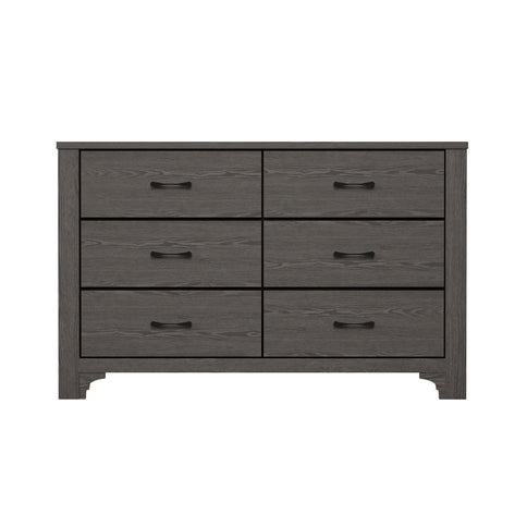 6 Drawer Dresser - Brown