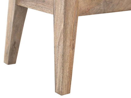 Lid Up Storage Bench - Oak
