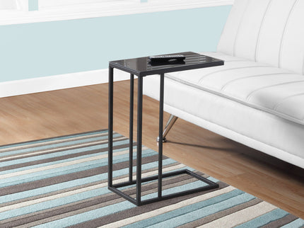 C-Shaped Accent Table For Living Room