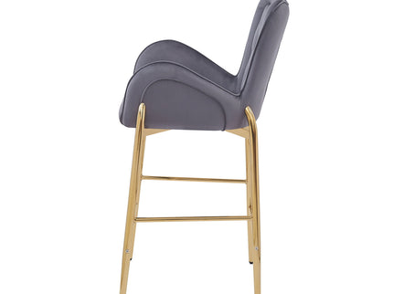 Fabric Counter Height Bar Stools (Set of 2)