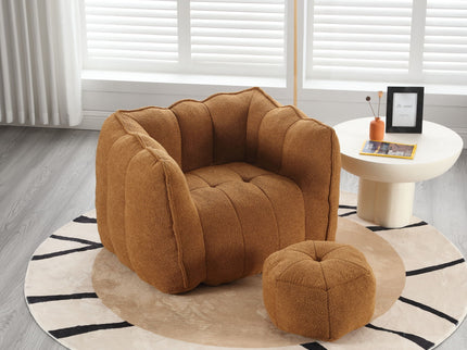 Soft Bean Bag Chair With High Resilient Foam