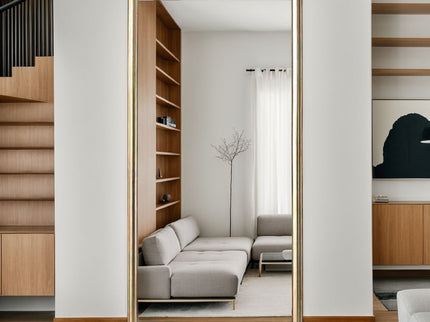 Full-Body Floor Mirror With Frame