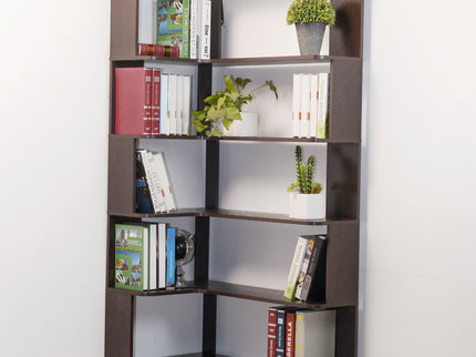 L-Shaped Corner Bookshelf