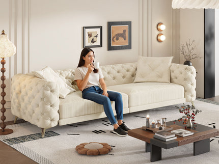 3-In-1 Convertible Sleeper Sofa