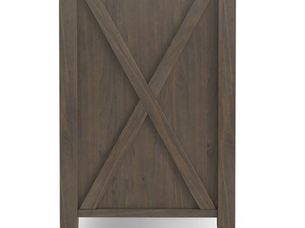 Ela - Bedside Table - Smoky Brown