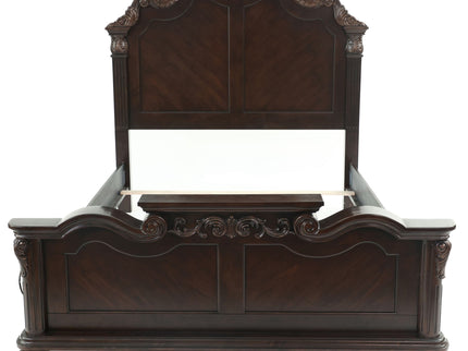 Bed With Carved Details