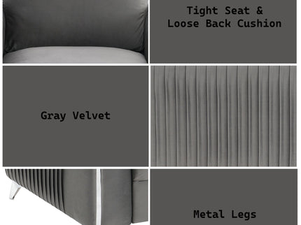 Wenona - Modern Loveseat