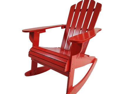 Reclining Outdoor Rocking Adirondack Chair