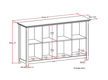 Amherst - Cube Storage Bookcase