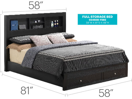Stylish Storage Bed For Modern Spaces