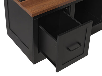 Hall Tree With Storage Bench, Entryway Coat Rack With Hooks
