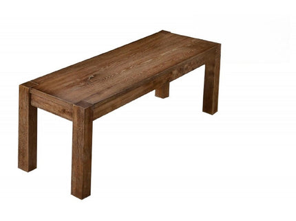 Dining Set With Table, Bench And 4 Chairs - Oak