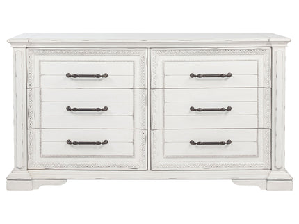 6 Drawer Bedroom Dresser Cabinet - Vintage