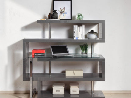 Buck II - Writing Desk With Bookshelf