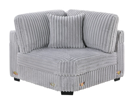 Corner Wedge Chair With Pillow, Living Room Furniture