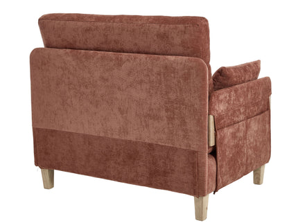 Mid Century Modern Foldable Sofa Bed, 3 In 1 Convertible Sleeper With 3 Pillows