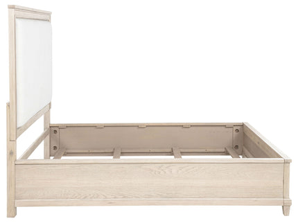 Wedner - Queen Panel Bed - Oak