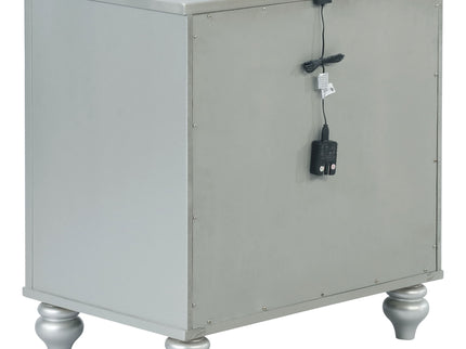 Menlo - 2 Drawer Nightstand - Gray