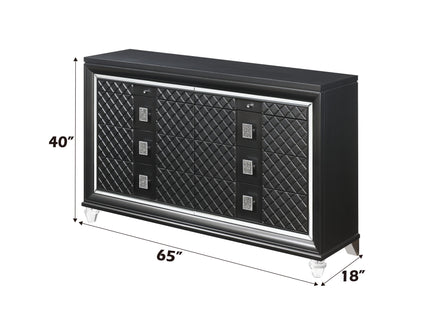 Sawyer - Metallic Dresser - Gray