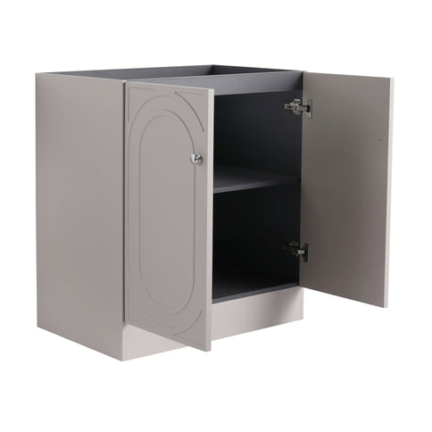 Modern Freestanding Bathroom Vanity With Soft Close Cabinet Doors