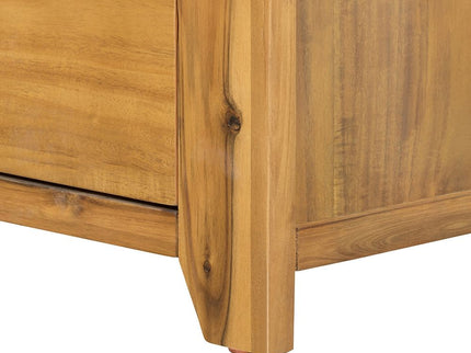 6 Drawer Dresser - Natural Wood / Brown