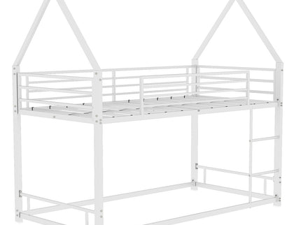 Bunk Bed With Safety Guardrails, No Box Spring Needed
