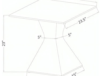 Exeter - Table With Glass Top