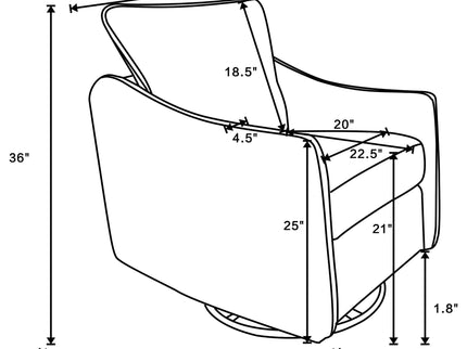 Nikko - Swivel Chair