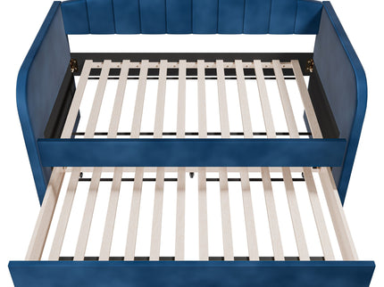 Modern Day Bed Trundle With Slat Support
