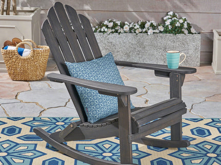 Echoes - Outdoor Acacia Wood Adirondack Rocking Chair