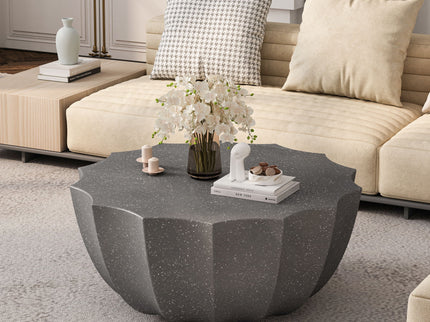 Modern Round Coffee Table For Indoor / Outdoor