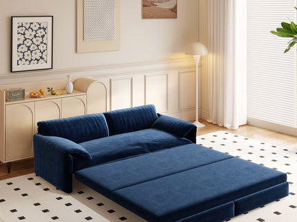 Queen Pull Out Sofa Bed With Side Storage