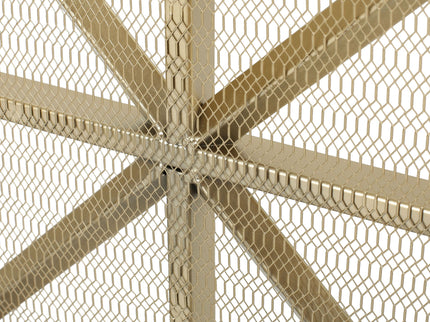 Margaret - 3 Panel Fireplace Screen Iron