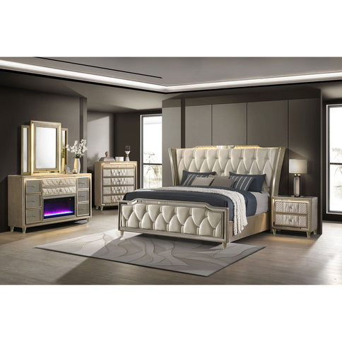 Mika - 5 Drawer LED Chest