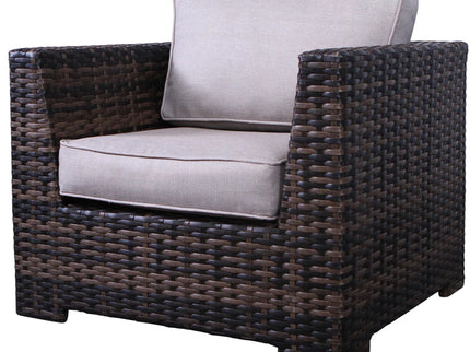 Outdoor Patio Chair Set For Patio With Foam Cushions