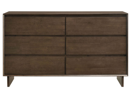 Hemlock - 6 Drawer Dresser Cabinet - Brown