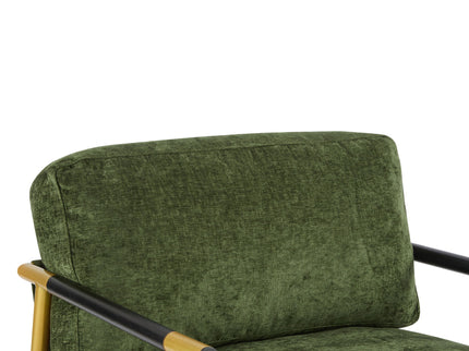 Modern Accent Chair With Cushions, Cozy Seating