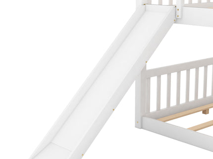 Bunk Bed & Convertible Slide And Ladder