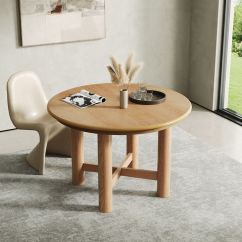 Extendable Oval Dining Table With Leaf