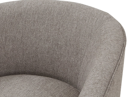 Miramar - Swivel Barrel Chair With Wooden Base