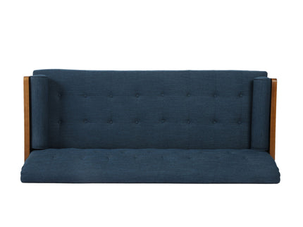 Aidan - Mid Century Modern Tufted Fabric Sofa