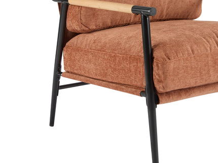 Modern Accent Chair With Cushions, Cozy Seating
