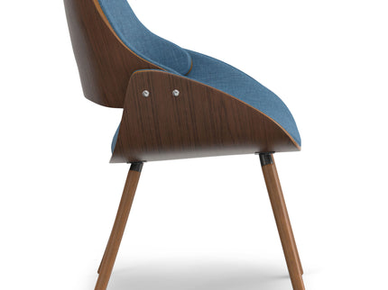 Malden - Bentwood Upholstered Dining Chair With Wood Back