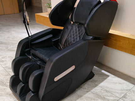 Zero Gravity Massage Chair Recliner, 10 Massage Heads And Full Body Air Pressure - Black