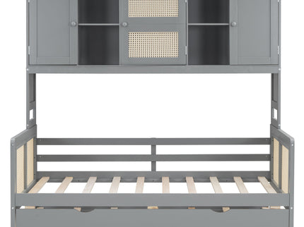 Daybed And All In One Cabinet And Shelf