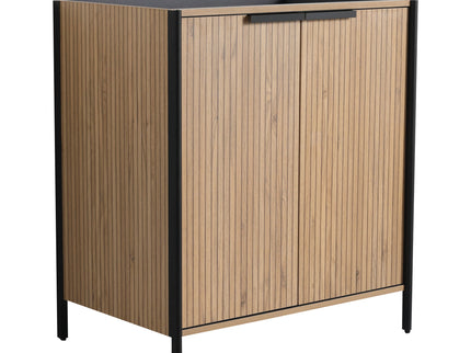 Contemporary Freestanding Bathroom Vanity With Adjustable Shelves