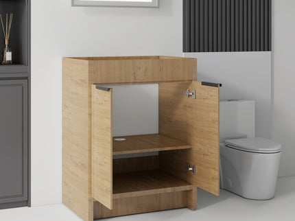 Freestanding Bathroom Vanity Cabinet With Soft Close Doors, Cabinet Only