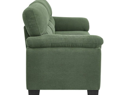 3 Seater Sofa With Padded Armrests And Triangular Leg