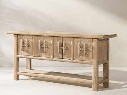 Rowan - Sideboard With Lower Shelf - Natural
