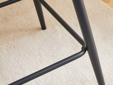 Bar Chair Set Comfortable With Metal Legs And Ergonomic Design